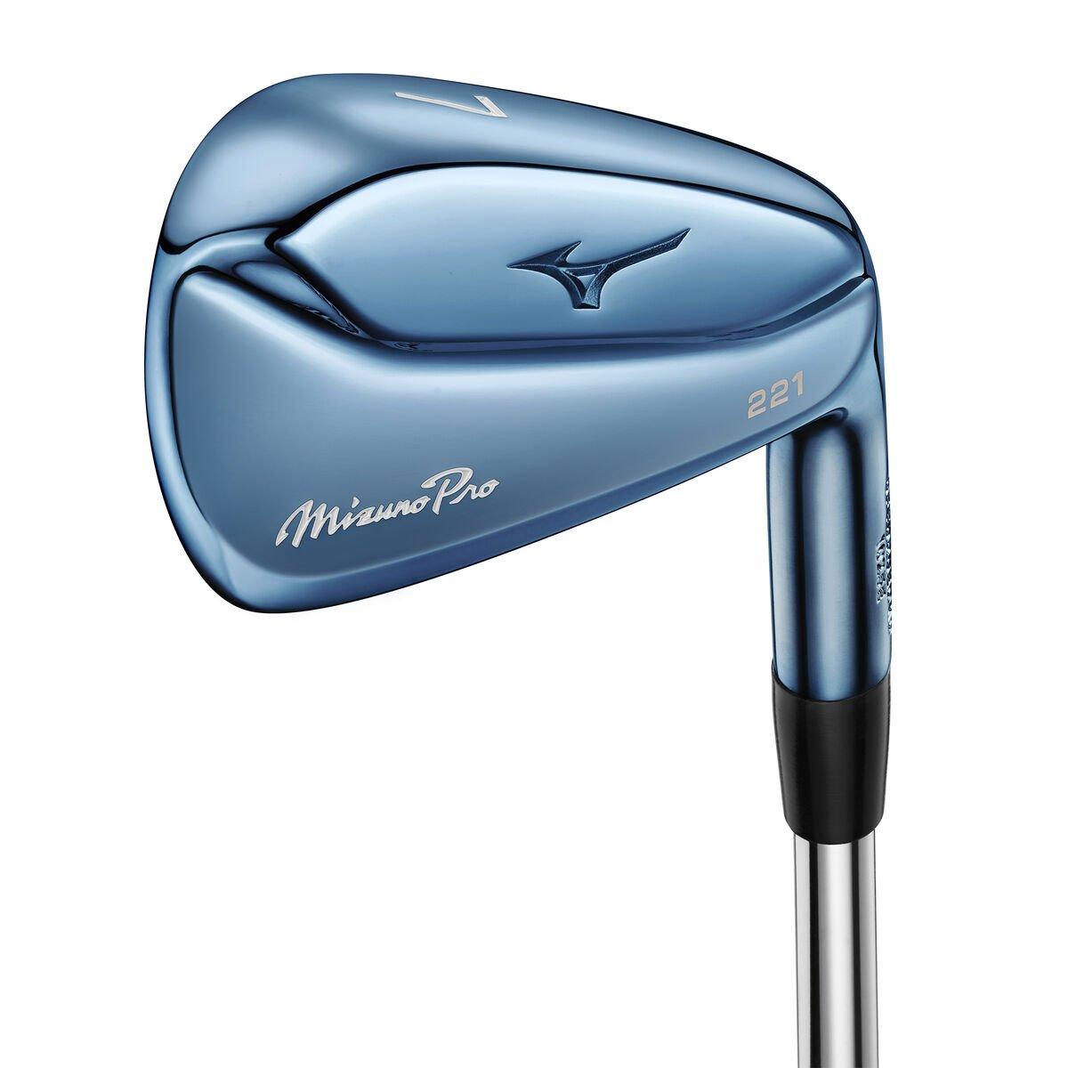 新品(限定) Miwzuno Pro 221 リミテッドブルー　4〜PW Pro 221 Special Edition 4-PW Iron set with Steel Shafts